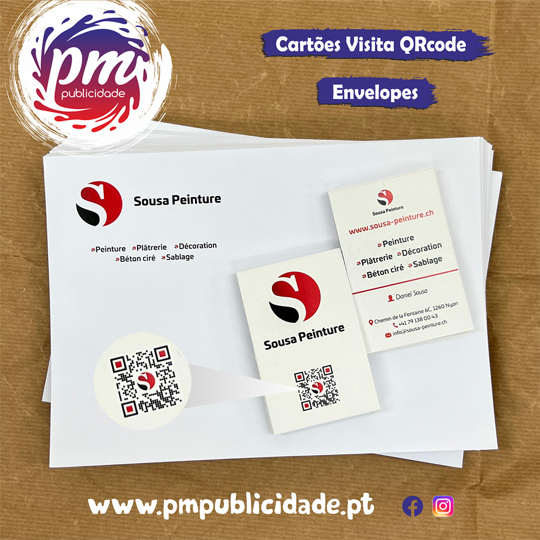 Envelopes e Cartões Peinture
